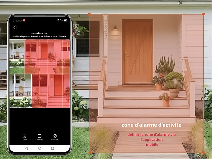 suncamprotect™ caméra de surveillance solaire wifi